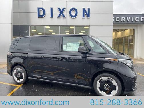 Deep Black Pearl 2025 Volkswagen ID. Buzz Pro S