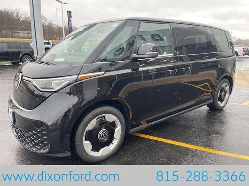 Deep Black Pearl 2025 Volkswagen ID. Buzz Pro S