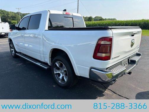 Ivory White Tri-Coat Pearlcoat 2019 RAM 1500 Laramie