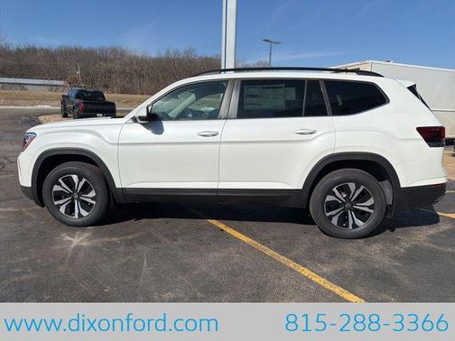 opal white pearl 2026 Volkswagen Atlas 2.0T SE