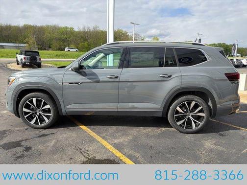 Pure Gray 2026 Volkswagen Atlas 2.0T SEL Premium R-Line 4MOTION