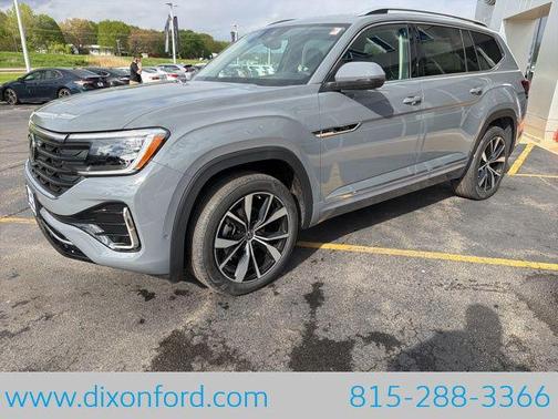 Pure Gray 2026 Volkswagen Atlas 2.0T SEL Premium R-Line 4MOTION