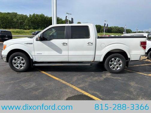 Oxford White 2013 Ford F-150 Lariat