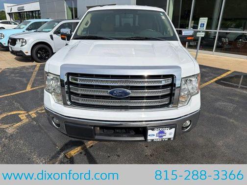 Oxford White 2013 Ford F-150 Lariat