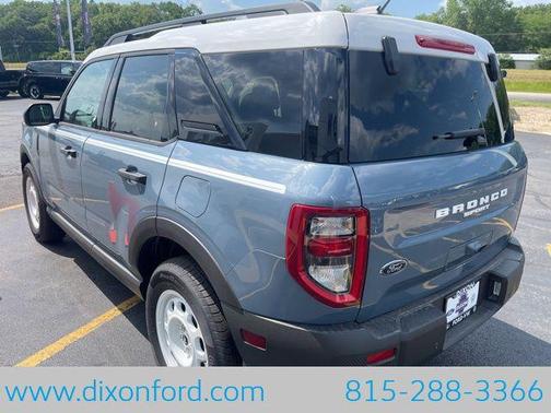 Azure Gray Metallic Tri-Coat 2025 Ford Bronco Sport Heritage
