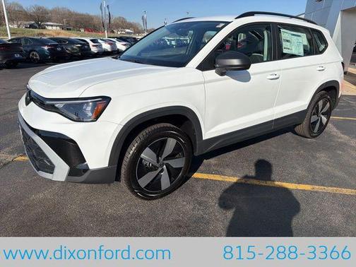 Pure White 2026 Volkswagen Taos S