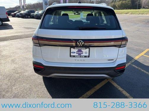 Pure White 2026 Volkswagen Taos S