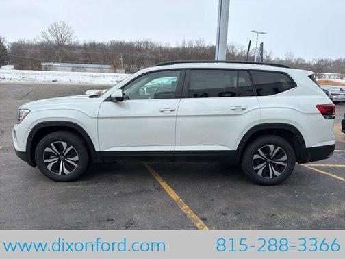 opal white pearl 2026 Volkswagen Atlas 2.0T SE