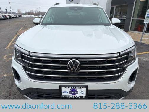 opal white pearl 2026 Volkswagen Atlas 2.0T SE