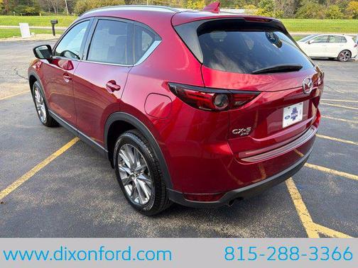 Soul Red Crystal Metallic 2021 Mazda CX-5 Grand Touring Reserve