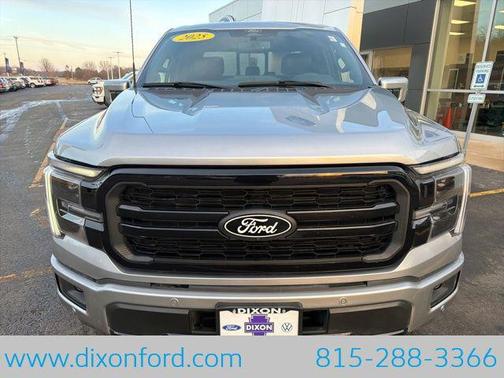 Iconic Silver Metallic 2025 Ford F-150 Lariat
