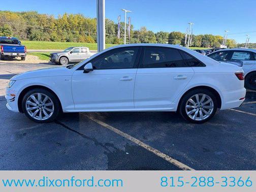 Ibis White 2018 Audi A4 2.0T Premium