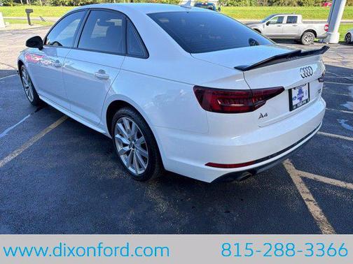 Ibis White 2018 Audi A4 2.0T Premium