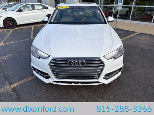 Ibis White 2018 Audi A4 2.0T Premium