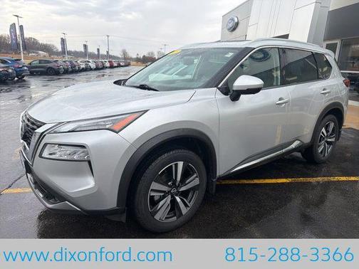 Brilliant Silver Metallic 2023 Nissan Rogue SL