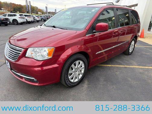 Deep Cherry Red Crystal Pearlcoat 2015 Chrysler Town & Country Touring