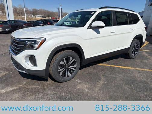 opal white pearl 2026 Volkswagen Atlas 2.0T SE
