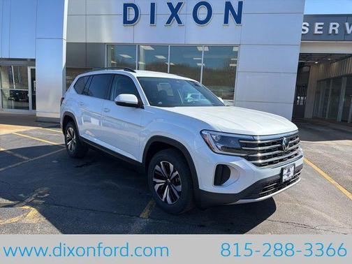 opal white pearl 2026 Volkswagen Atlas 2.0T SE