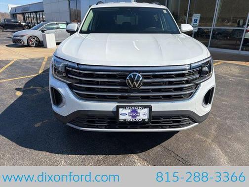 opal white pearl 2026 Volkswagen Atlas 2.0T SE