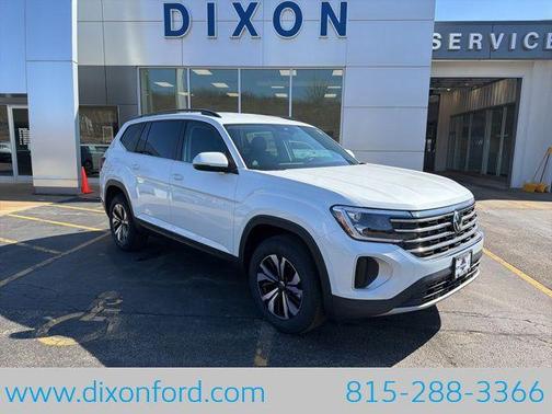 opal white pearl 2026 Volkswagen Atlas 2.0T SE