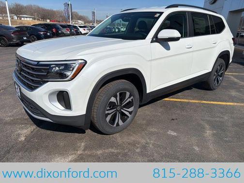 opal white pearl 2026 Volkswagen Atlas 2.0T SE