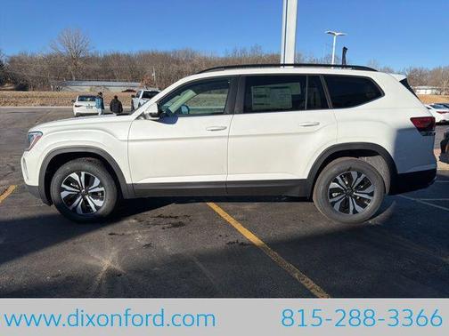 opal white pearl 2026 Volkswagen Atlas 2.0T SE
