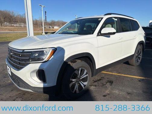 opal white pearl 2026 Volkswagen Atlas 2.0T SE
