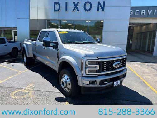 Iconic Silver Metallic 2024 Ford F-450 Platinum