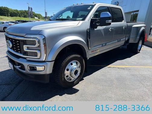 Iconic Silver Metallic 2024 Ford F-450 Platinum