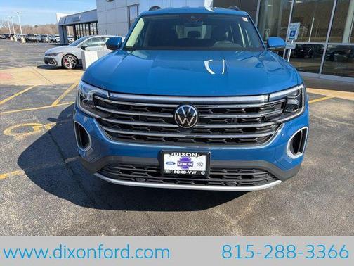 mountain lake blue metallic 2026 Volkswagen Atlas 2.0T SE