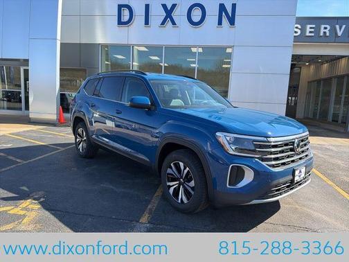 mountain lake blue metallic 2026 Volkswagen Atlas 2.0T SE