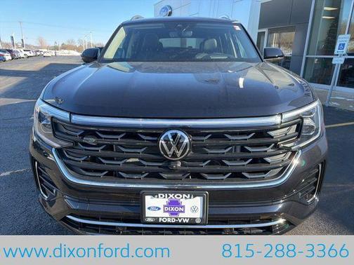 Deep Black Pearl 2026 Volkswagen Atlas 2.0T SEL Premium R-Line 4MOTION