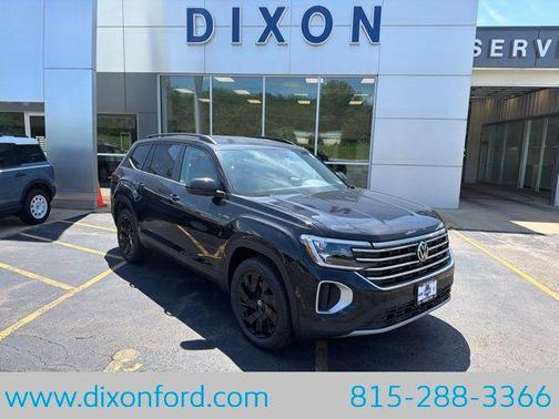 Deep Black Pearl 2026 Volkswagen Atlas 2.0T SE w/Technology 4MOTION