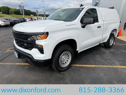 Summit White 2023 Chevrolet Silverado 1500 WT