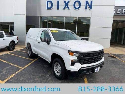 Summit White 2023 Chevrolet Silverado 1500 WT