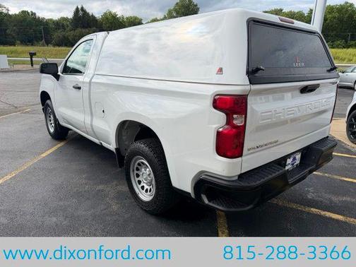 Summit White 2023 Chevrolet Silverado 1500 WT
