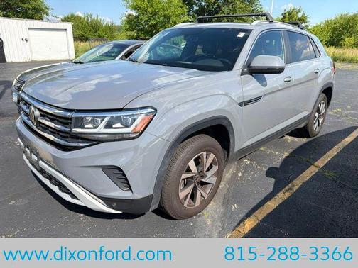 Gray 2020 Volkswagen Atlas Cross Sport 2.0T SEL
