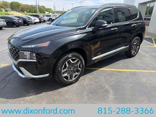 Twilight Black 2021 Hyundai SANTA FE Ultimate Calligraphy
