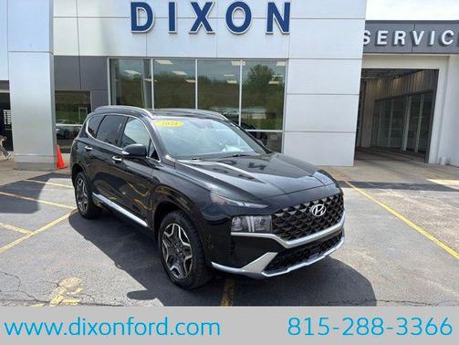 Twilight Black 2021 Hyundai SANTA FE Ultimate Calligraphy