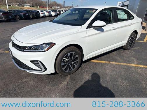 Pure White 2026 Volkswagen Jetta 1.4T S