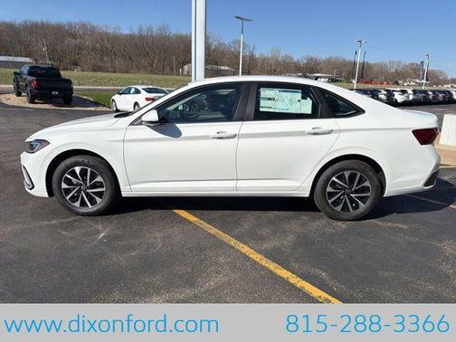 Pure White 2026 Volkswagen Jetta 1.4T S