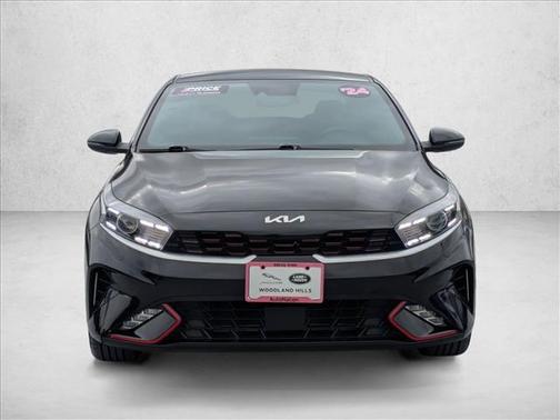 Aurora Black 2024 Kia Forte GT-Line