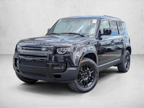 Santorini Black Metallic 2026 Land Rover Defender P300 S