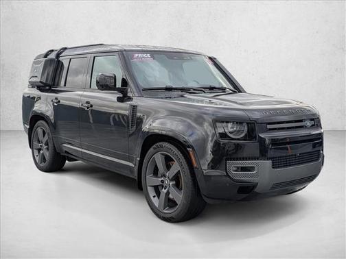 Santorini Black Metallic 2024 Land Rover Defender Outbound