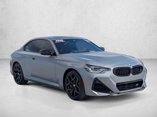 Frozen Pure Grey Metallic 2025 BMW M240 i xDrive