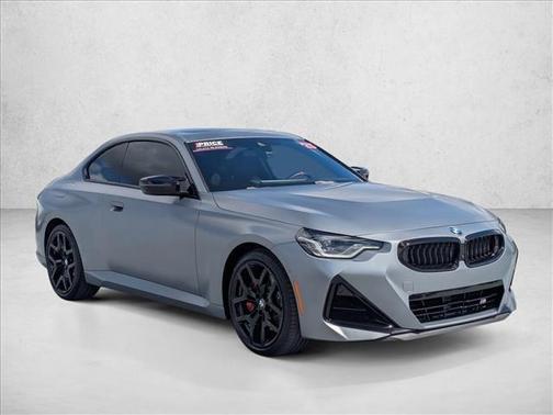 Frozen Pure Grey Metallic 2025 BMW M240 i xDrive