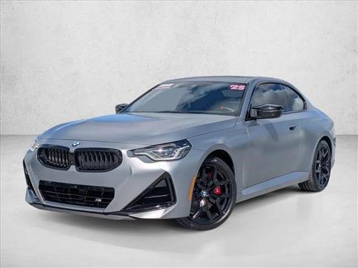 Frozen Pure Grey Metallic 2025 BMW M240 i xDrive