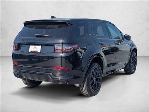 Santorini Black Metallic 2026 Land Rover Discovery Sport Landmark