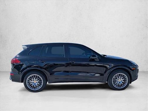 Black 2017 Porsche Cayenne Platinum Edition