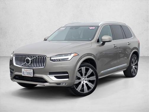 Pebble Grey Metallic 2020 Volvo XC90 T6 Inscription